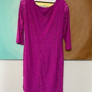 Fuchsia dress
